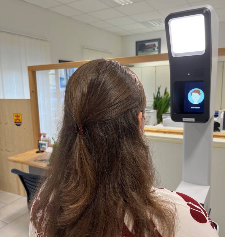 digitaler Fotoapparat der Bundesdruckerei